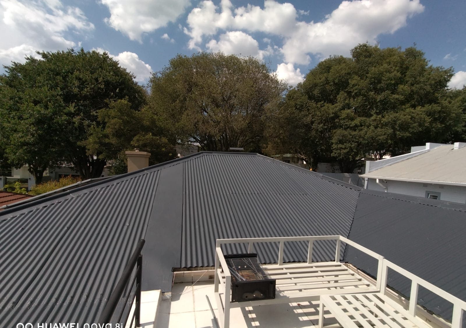 After waterproofing