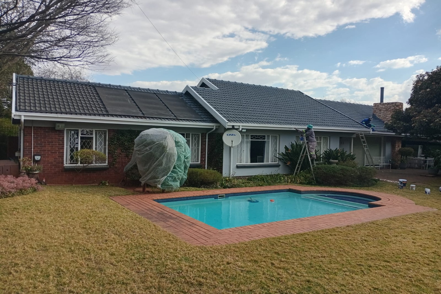 After roof restoration